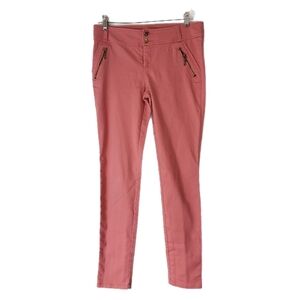 Stylish Pink Pants with Zipper Pockets